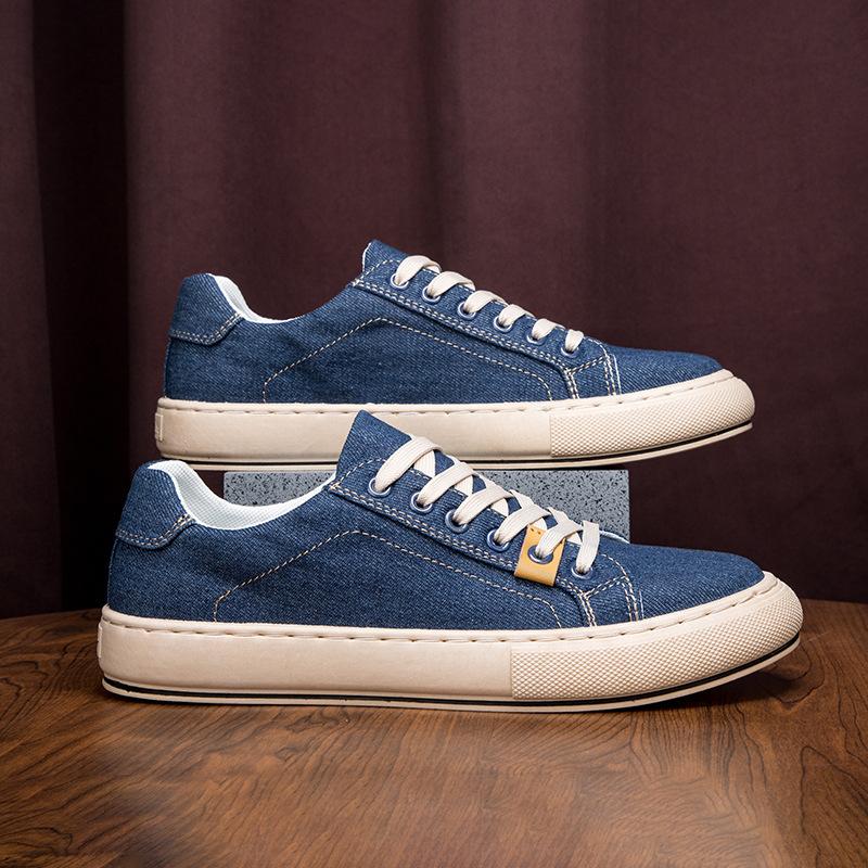 New Men's Breathable Denim Casual Non-slip Casual Shoes