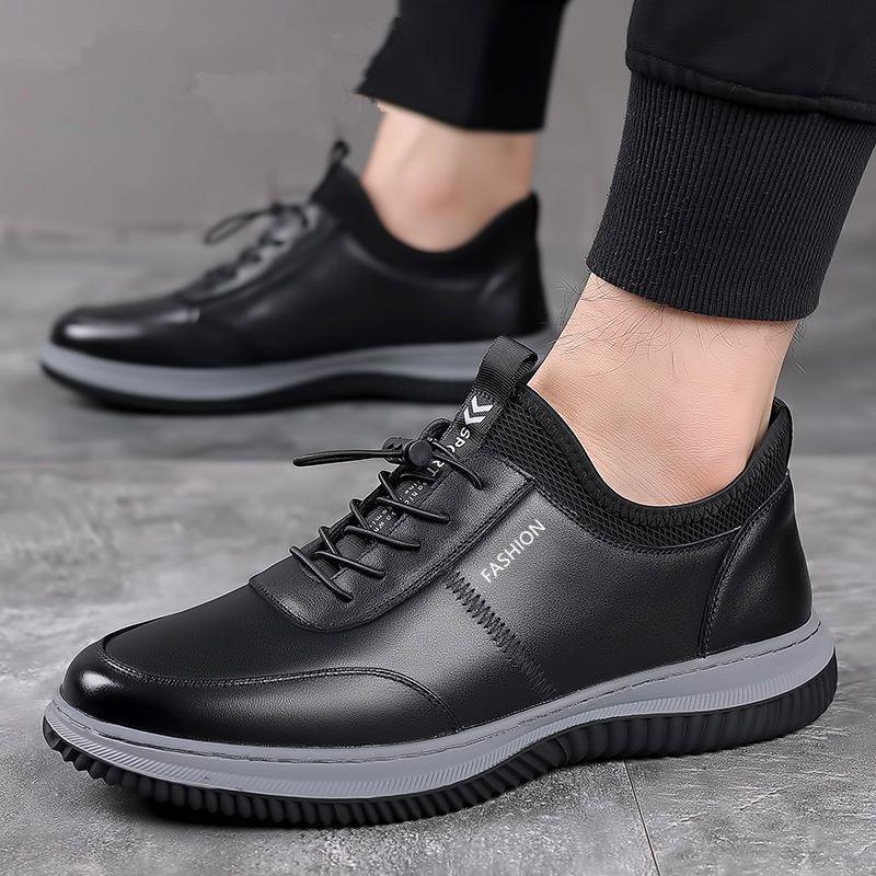 ✅High -quality Dedication✅Men's Genuine Leather Soft Sole Casual Driving Shoes