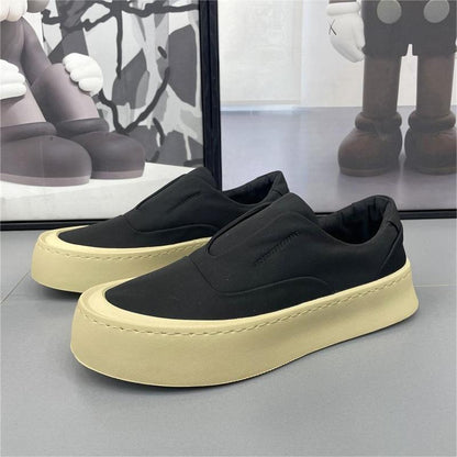 New Men's Breathable Slip-on Canvas Casual Shoes