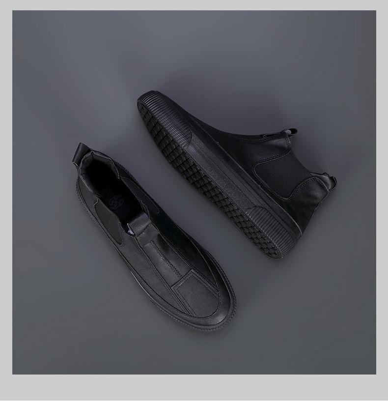 2024 New Men’s Casual Slip-on Leather Shoes