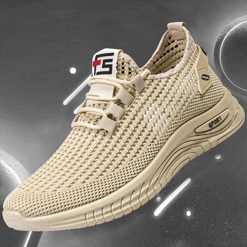 Summer New Mesh Hollow Breathable Men's Casual Sneaker Plus Size