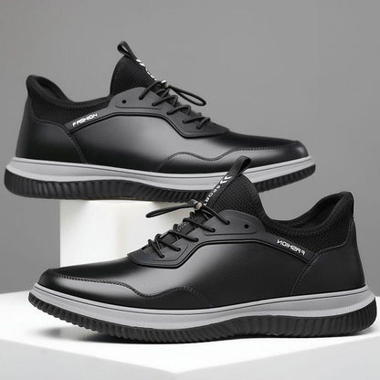 Autumn and Winter Men's Casual Leather Shoes