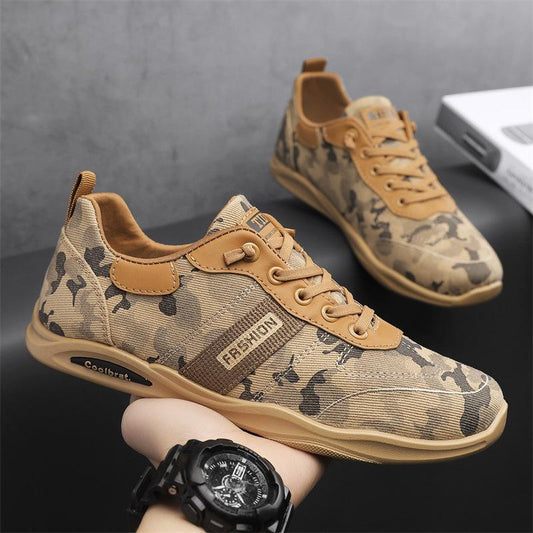 🔥Limited Time Offer 49% OFF🔥New men's camouflage breathable casual canvas shoes