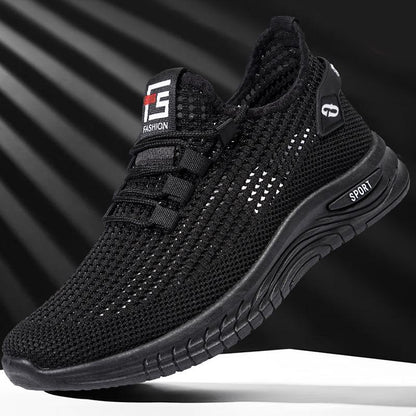 Summer New Mesh Hollow Breathable Men's Casual Sneaker Plus Size