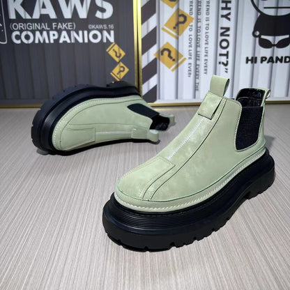 🔥Limited Time Offer 49% OFF🔥New Casual British Style Slip-on Comfortable Martin Boots