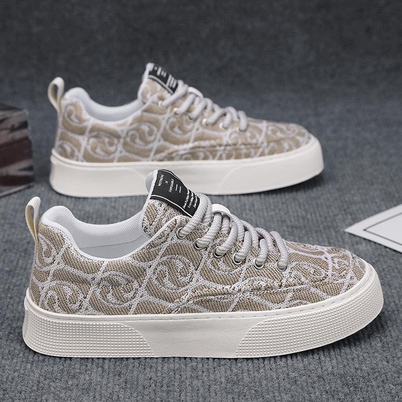 Spring 2024 New Breathable Trendy All-match Sports Casual Low-top Printed Trendy Shoes