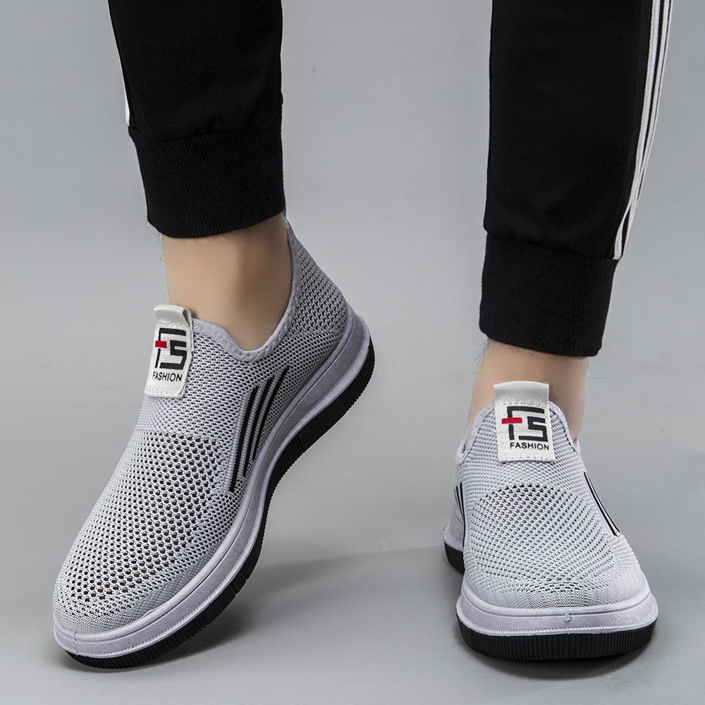 Men's New Mesh Hollow Slip-on Sports Casual Shoes