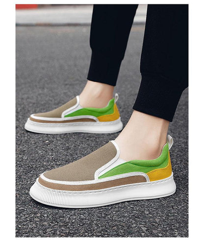 2024 Autumn And Winter New Breathable Lazy Slip-on All-match Canvas Shoes