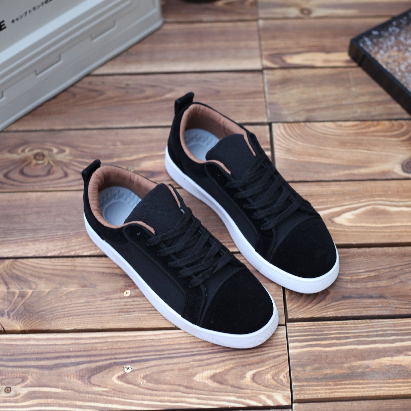 ✅High -quality Dedication✅New Men's Suede & Canvas Breathable All-match Casual Shoes