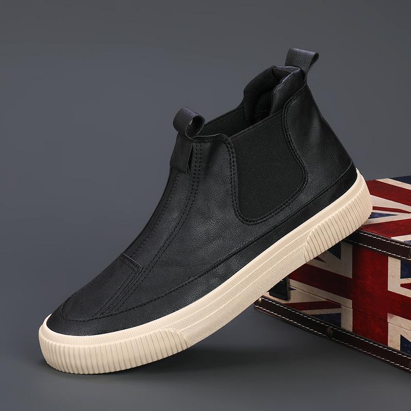 2024 New Men’s Casual Slip-on Leather Shoes