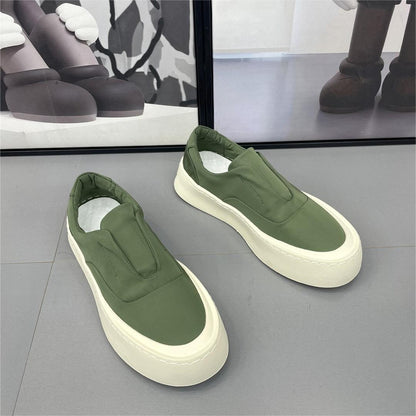 New Men's Breathable Slip-on Canvas Casual Shoes