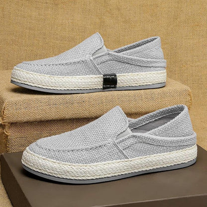 🔥Limited Time Offer 49% OFF🔥New Men's Linen Breathable Slip-on Casual Shoes