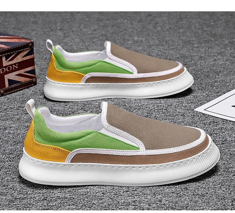 2024 Autumn And Winter New Breathable Lazy Slip-on All-match Canvas Shoes