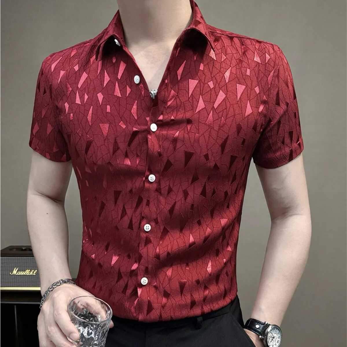 🔥Limited Time Offer 49% OFF🔥Men's new trendy shirt with short sleeves