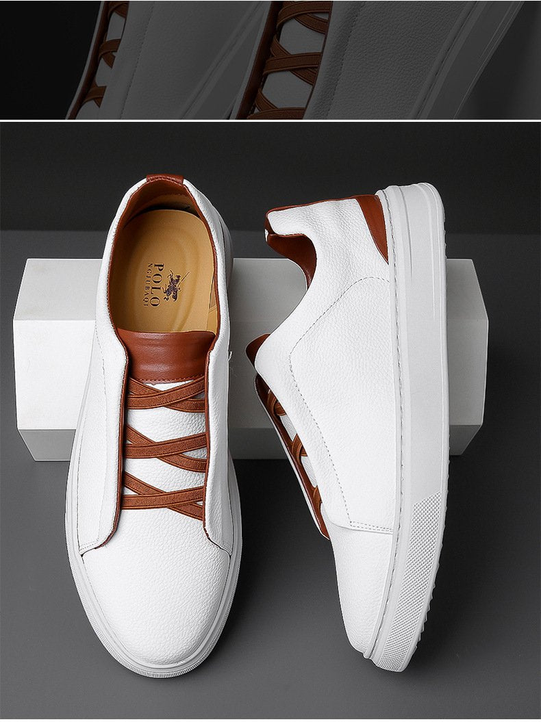 Sports Comfortable Low White Shoes