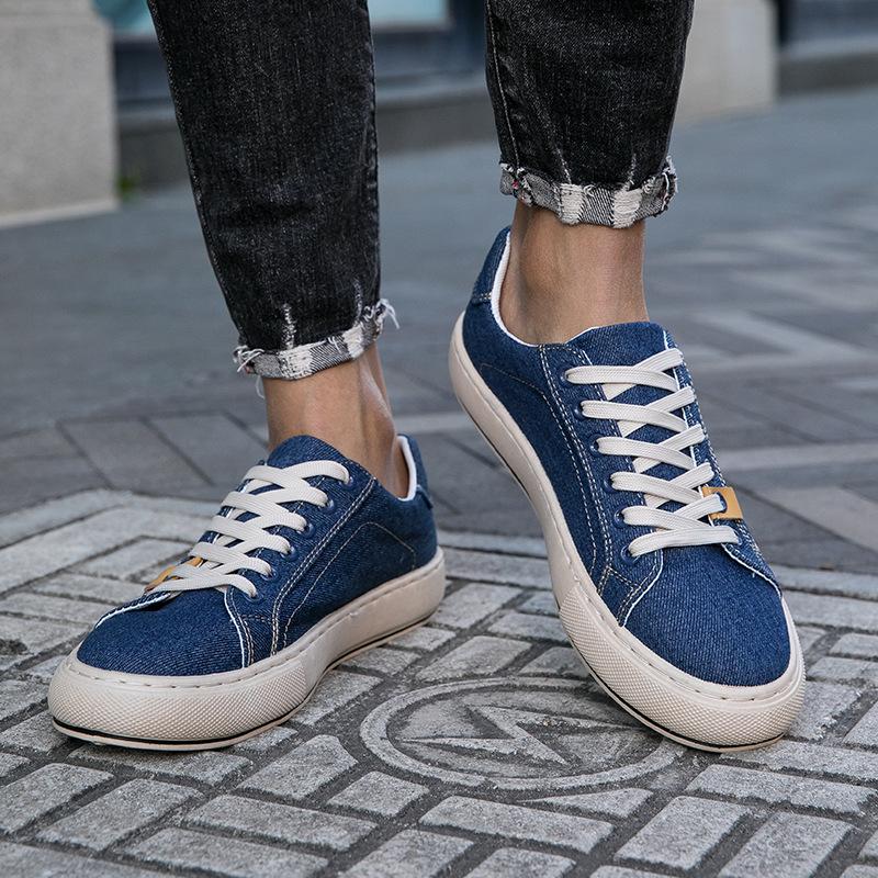 New Men's Breathable Denim Casual Non-slip Casual Shoes