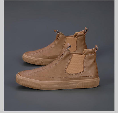 2024 New Men’s Casual Slip-on Leather Shoes