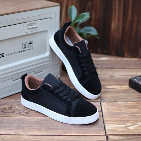 ✅High -quality Dedication✅New Men's Suede & Canvas Breathable All-match Casual Shoes