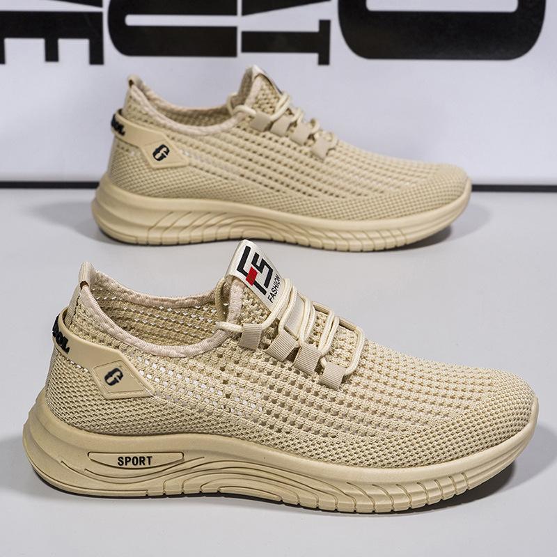 Summer New Mesh Hollow Breathable Men's Casual Sneaker Plus Size