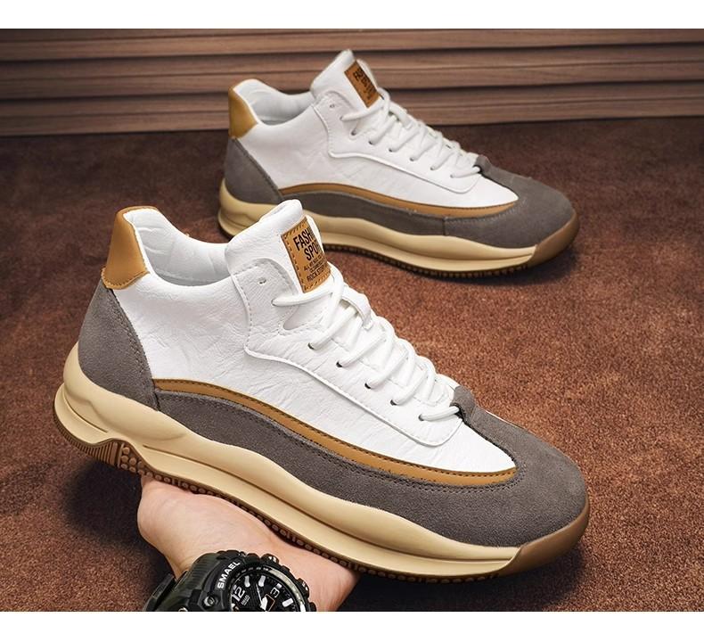 🔥Limited Time Offer 49% OFF🔥Men's New Sports Leather Waterproof and Non-slip Casual Shoes