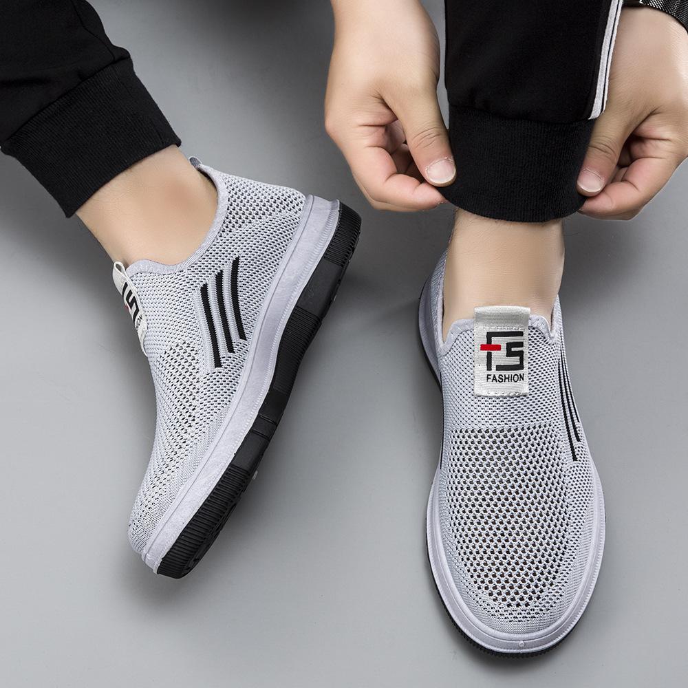 Men's New Mesh Hollow Slip-on Sports Casual Shoes