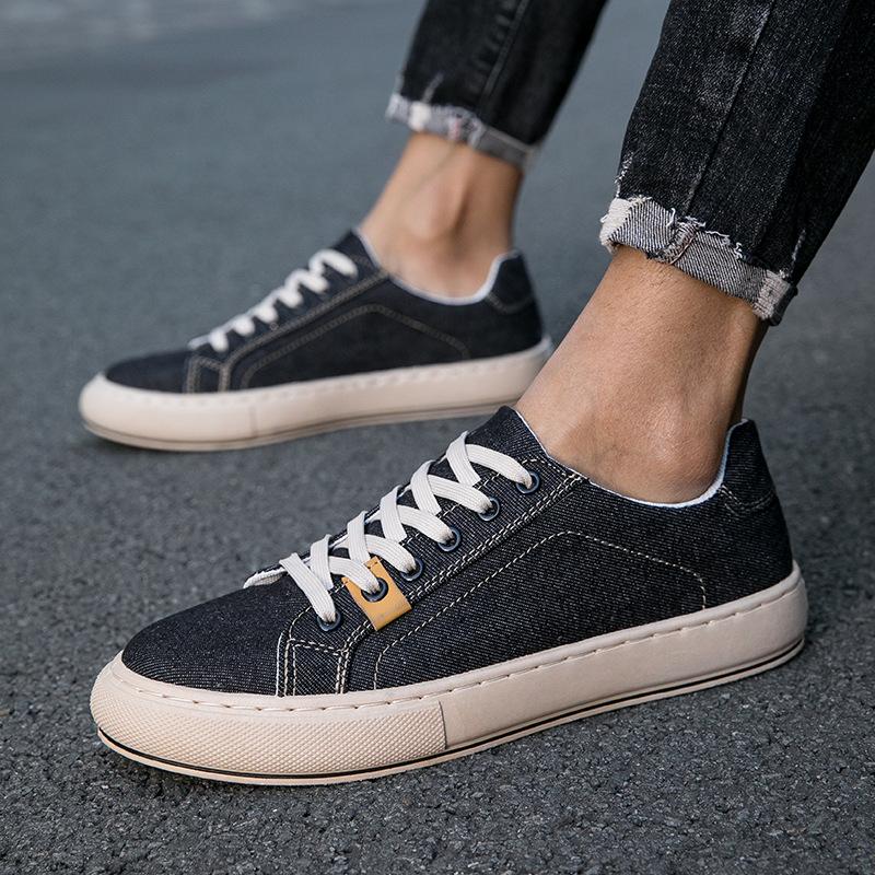 New Men's Breathable Denim Casual Non-slip Casual Shoes