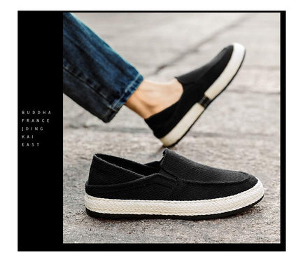 🔥Limited Time Offer 49% OFF🔥New Men's Linen Breathable Slip-on Casual Shoes