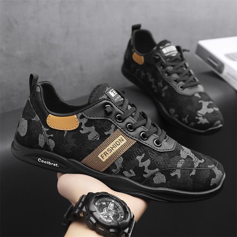 🔥Limited Time Offer 49% OFF🔥New men's camouflage breathable casual canvas shoes