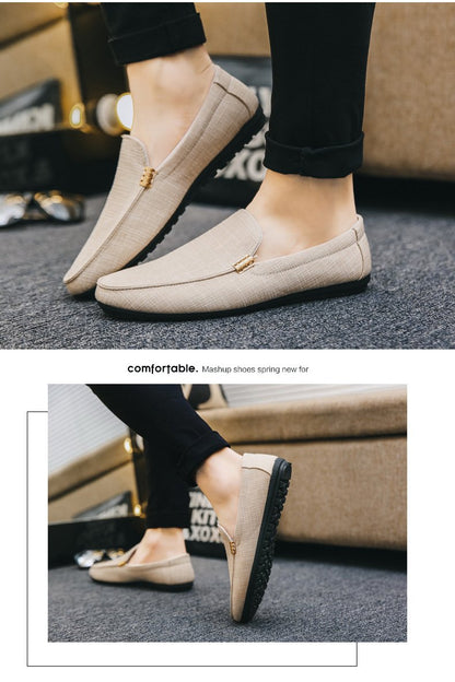 Men's New Casual Slip-on Canvas Shoes