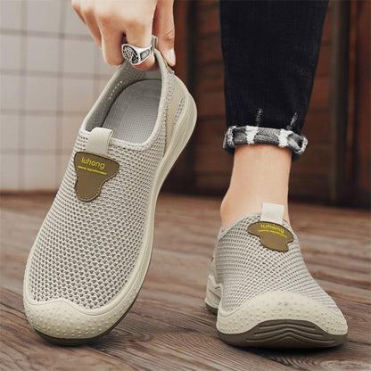 ✅High -quality Dedication✅Men's Breathable Mesh Slip-on Lightweight Sports Casual Shoes