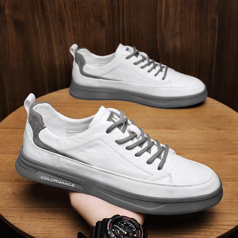 Sports Leisure Trend Versatile White Shoes