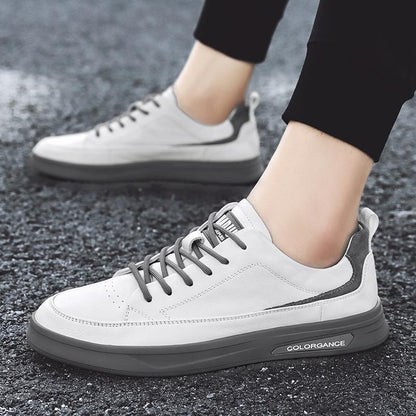 Sports Leisure Trend Versatile White Shoes