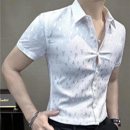 🔥Limited Time Offer 49% OFF🔥Men's new trendy shirt with short sleeves