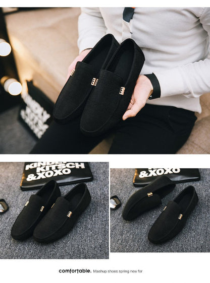 Men's New Casual Slip-on Canvas Shoes