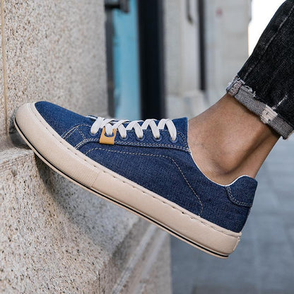 New Men's Breathable Denim Casual Non-slip Casual Shoes