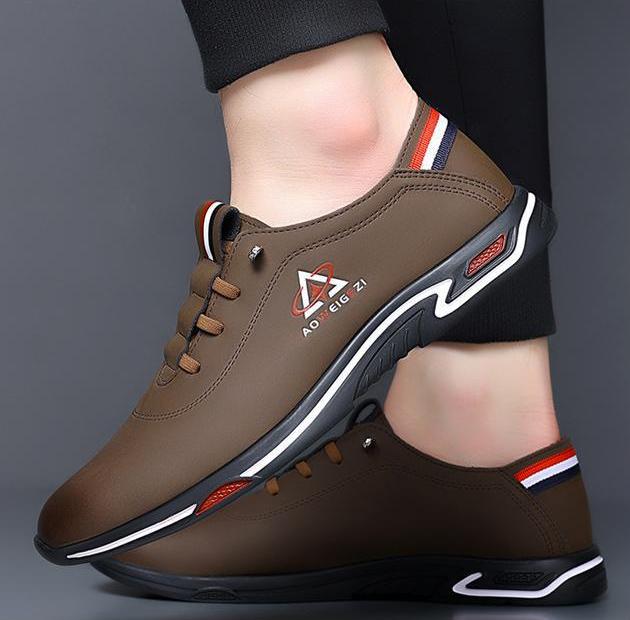 ✅High -quality Dedication✅New Style Genuine Leather Soft Sole Slip-on Casual Shoes