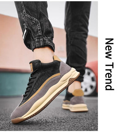 🔥Limited Time Offer 49% OFF🔥Men's New Sports Leather Waterproof and Non-slip Casual Shoes