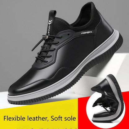 Autumn and Winter Men's Casual Leather Shoes