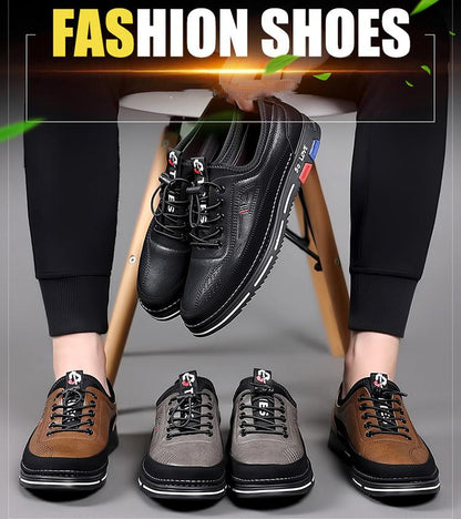 ✅High -quality Dedication✅New Men's High Quality Genuine Leather Soft Sole Casual Shoes