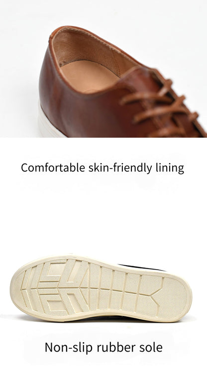 ✅High -quality Dedication✅British Gentleman Retro Handmade Horsehide Business Casual Shoes