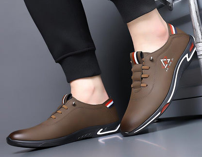 ✅High -quality Dedication✅New Style Genuine Leather Soft Sole Slip-on Casual Shoes