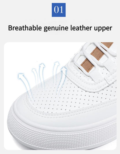 ✅High -quality Dedication✅New High-grade Genuine Leather Breathable Casual Shoes