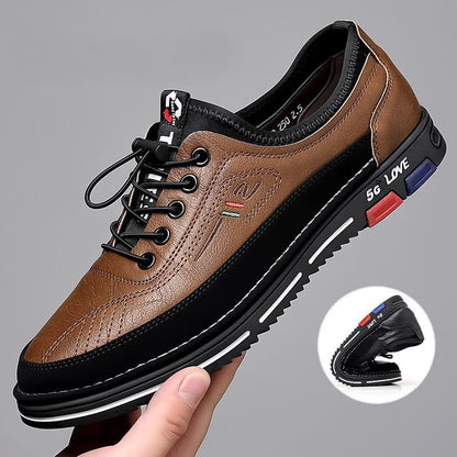 ✅High -quality Dedication✅New Men's High Quality Genuine Leather Soft Sole Casual Shoes