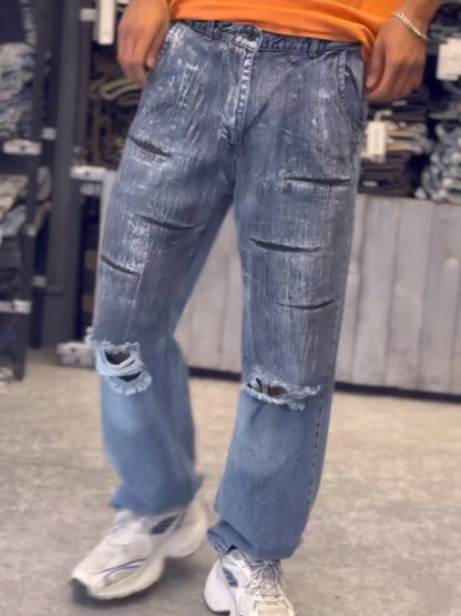 Men's Pop Ripped Jeans