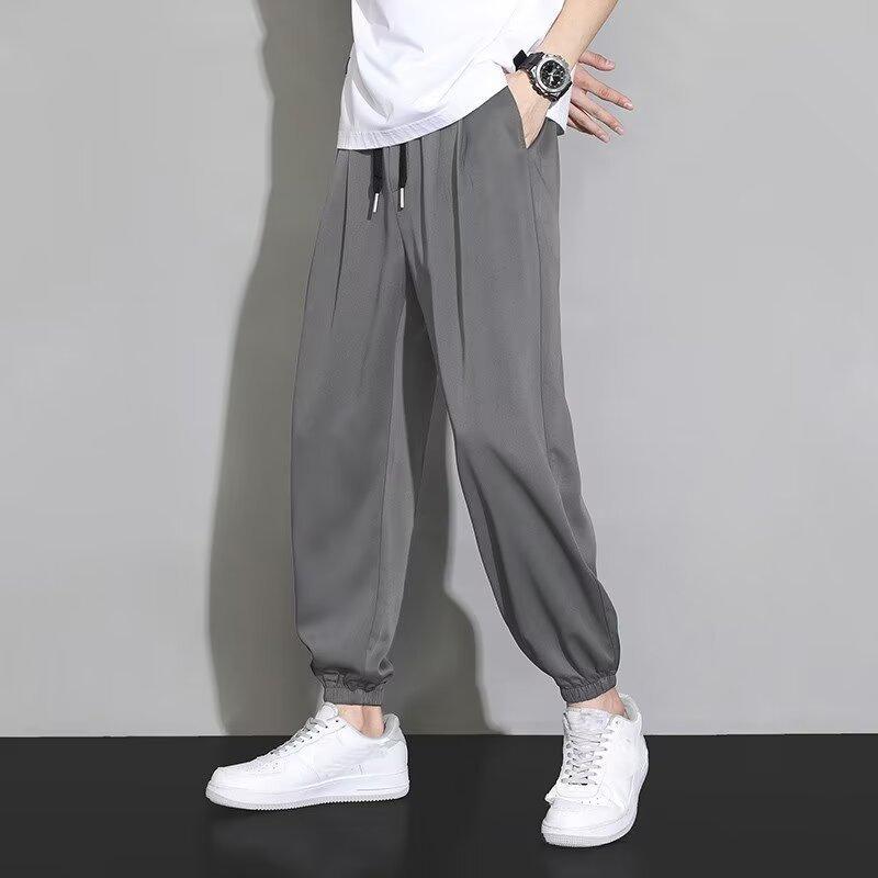 Loose Straight-Leg Sweatpants