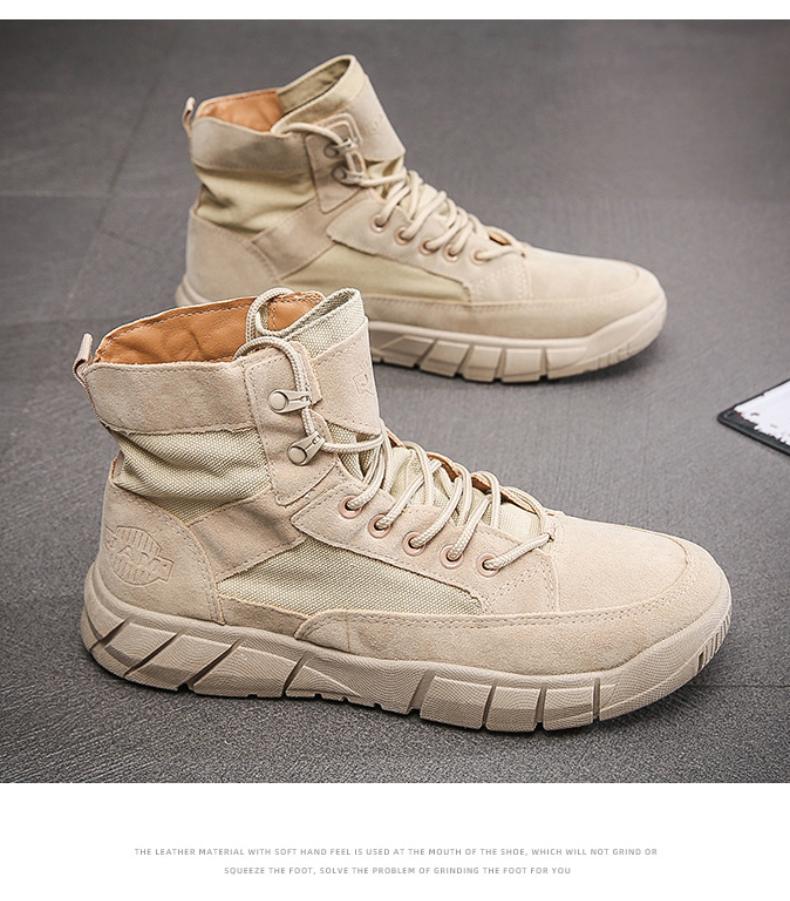 🔥Limited Time Offer 49% OFF🔥Men's New Soft Canvas High-top Casual Boots