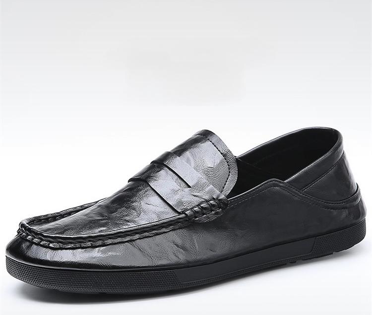 ✅High -quality Dedication✅New Style Genuine Leather All-match Slip-on Driving Casual Shoes