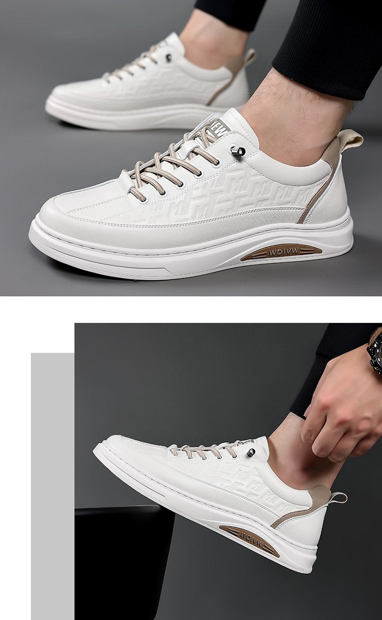 New Men's All-match Genuine Leather Sports Casual Shoes