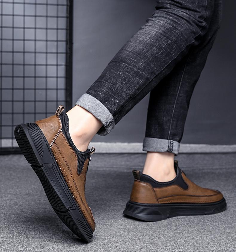 ✅High -quality Dedication✅Men's Classic Genuine Leather Comfortable Casual Shoes