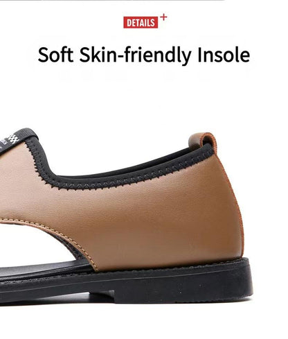 🔥Limited Time Offer 49% OFF🔥Men's New Soft-soled Versatile Beach Slip-on Drive Sandals